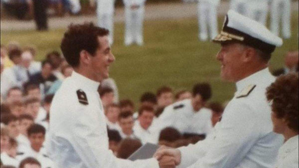 Dorothy Wilhelm’s second son graduated from the U.S. Naval Academy at Annapolis 40 years ago this month.