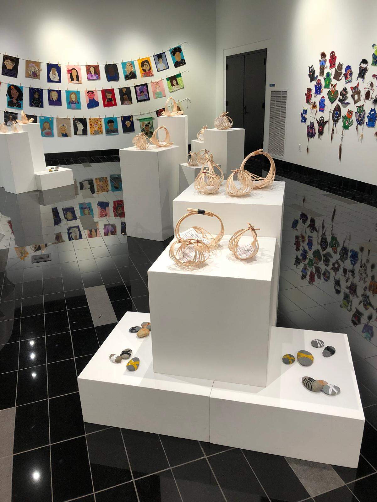 The Panorama art exhibit showcases a variety of textile art created during a yearlong collaboration between artists living in Lacey’s Panorama retirement community and students in the North Thurston and Tumwater school districts.