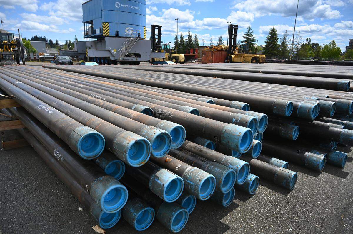 The Port of Olympia marine terminal is off to a busy start this year as larger ports deal with supply chain problems that have created opportunities for break-bulk ports like Olympia.