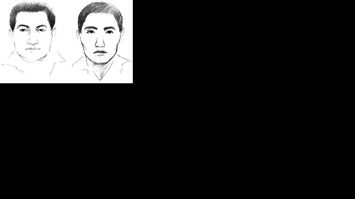 Sketches Released In Bellingham Robberies, Shooting