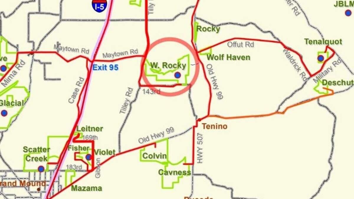 The prescribed burn could cover up to 11 acres in the Tenino area Tuesday morning.