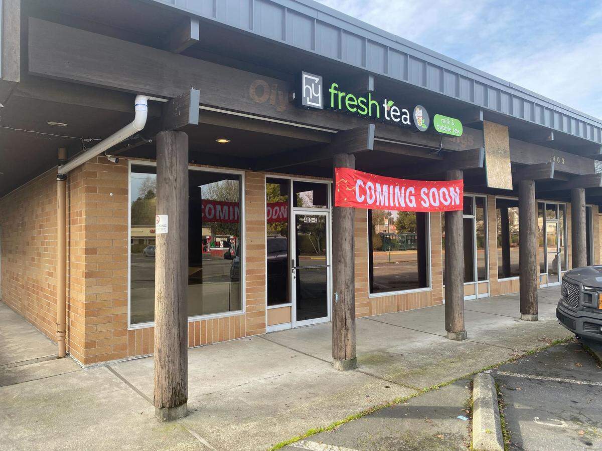 Hy Fresh Tea is coming soon to a location in Tumwater on Cleveland Avenue.