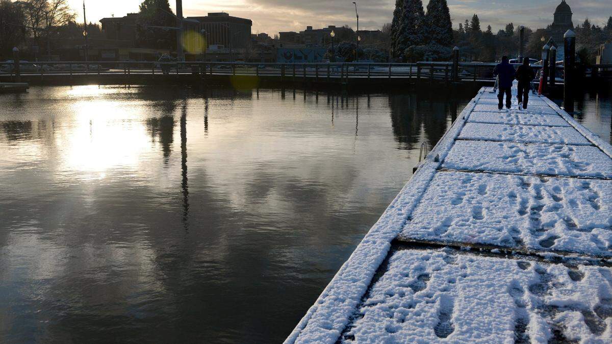 The first King Tides of the season are expected this weekend in western Washington. Olympia could see high tides exceeding 16 feet.