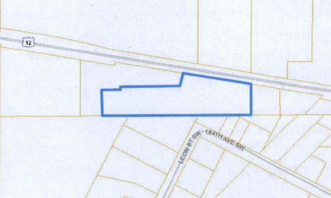 The site of a proposed Cram-a-Lot mini-storage expansion in Rochester.