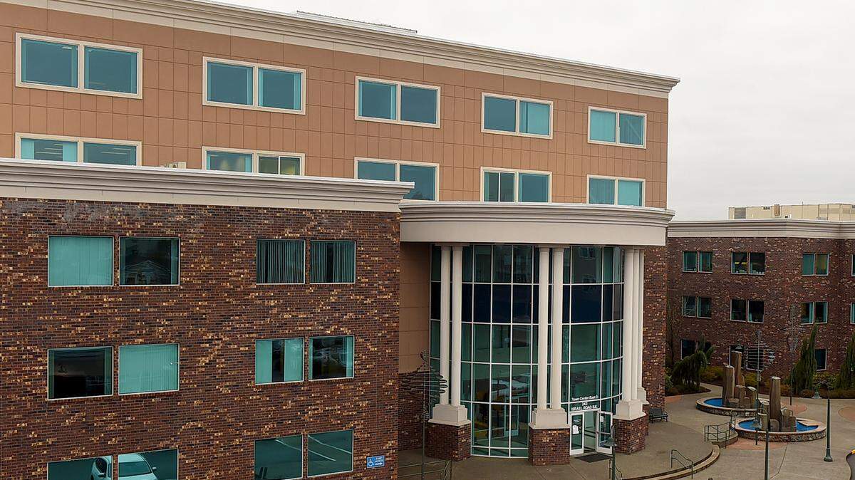 The temporary location for the Washington state Supreme Court.