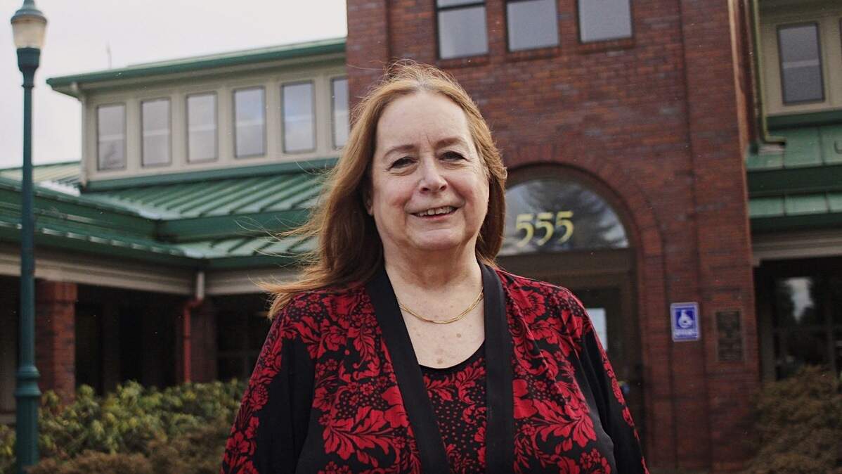 Tumwater Mayor Debbie Sullivan is the first female mayor in the city’s more than 150-year history. She served two terms as a council member and 10 years on the city’s Planning Commission. She has pledged to meet every city employee within the first 100 days in office,
