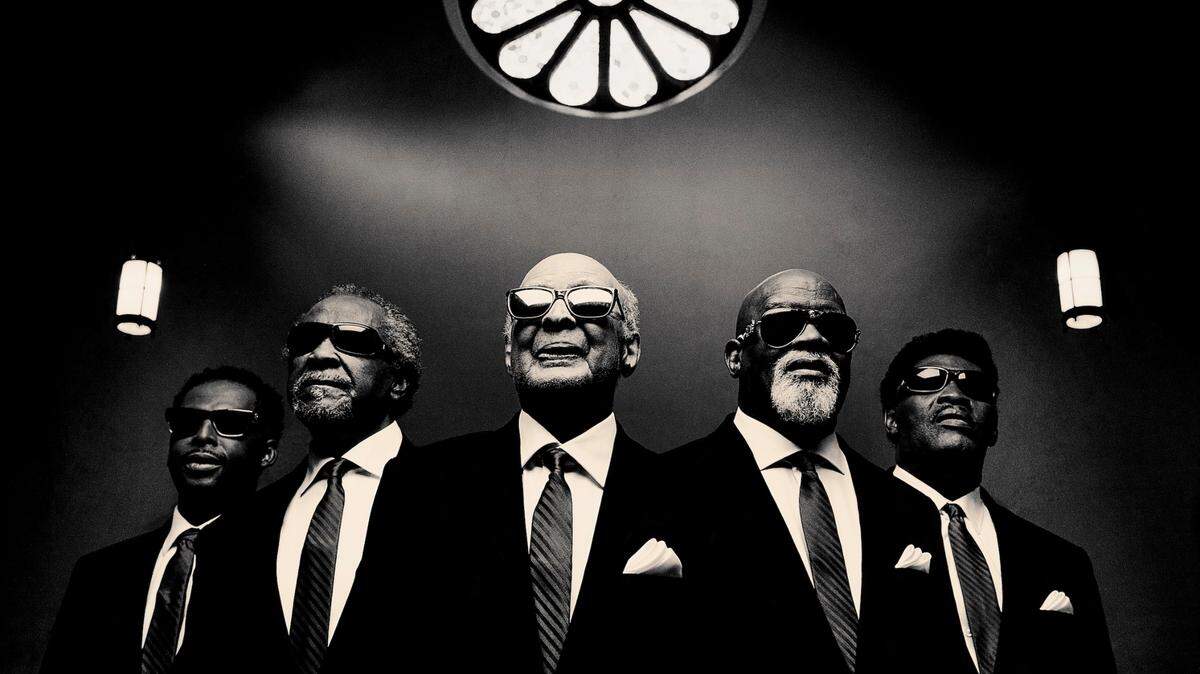 The Blind Boys of Alabama will perform on Saturday night, Jan. 28, at the Washington Center for the Performing Arts.