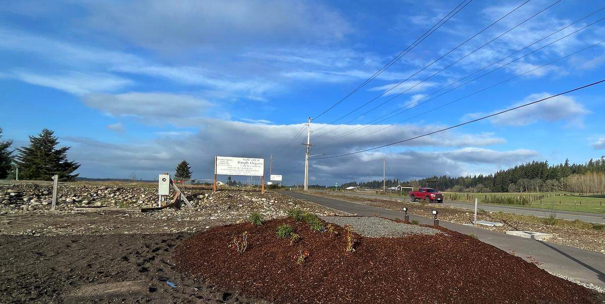 Current undeveloped property along SR 507 near Tenino is targeted for future complex expansion at the Southwest Washington Regional Agricultural Business & Innovation Park complex. March 28, 2025 photo