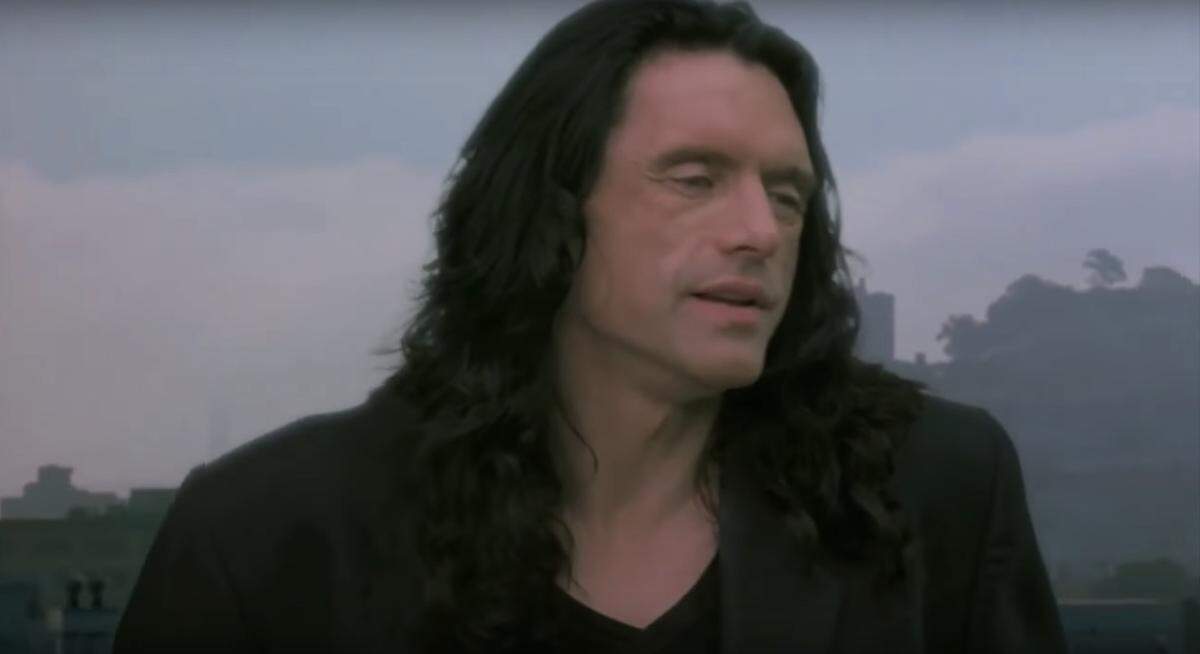 Tommy Wiseau in “The Room,” which has earned somewhat of a reputation as the worst movie of all time. See for yourself when the Olympia Film Society screens the film at 9 p.m. Saturday at the Capitol Theater