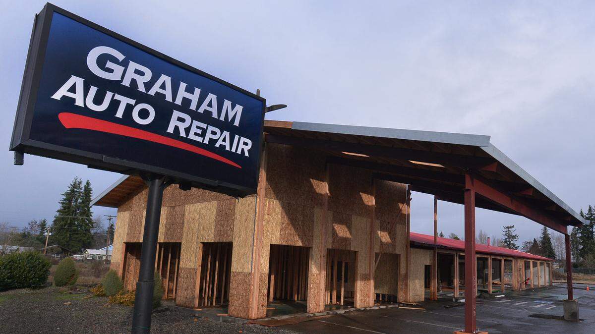 Graham Auto Repair of Pierce County is planning to open a new Yelm shop in the former location of the Mattress Ranch.