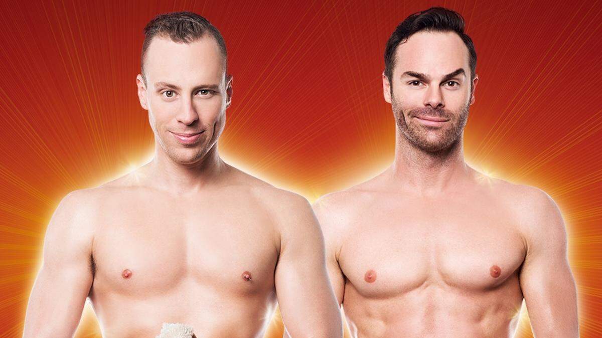 The Naked Magicians are headed to Olympia, and the name pretty much says all you need to know about the attractive Australians, who’ll perform Feb. 8 in Olympia.