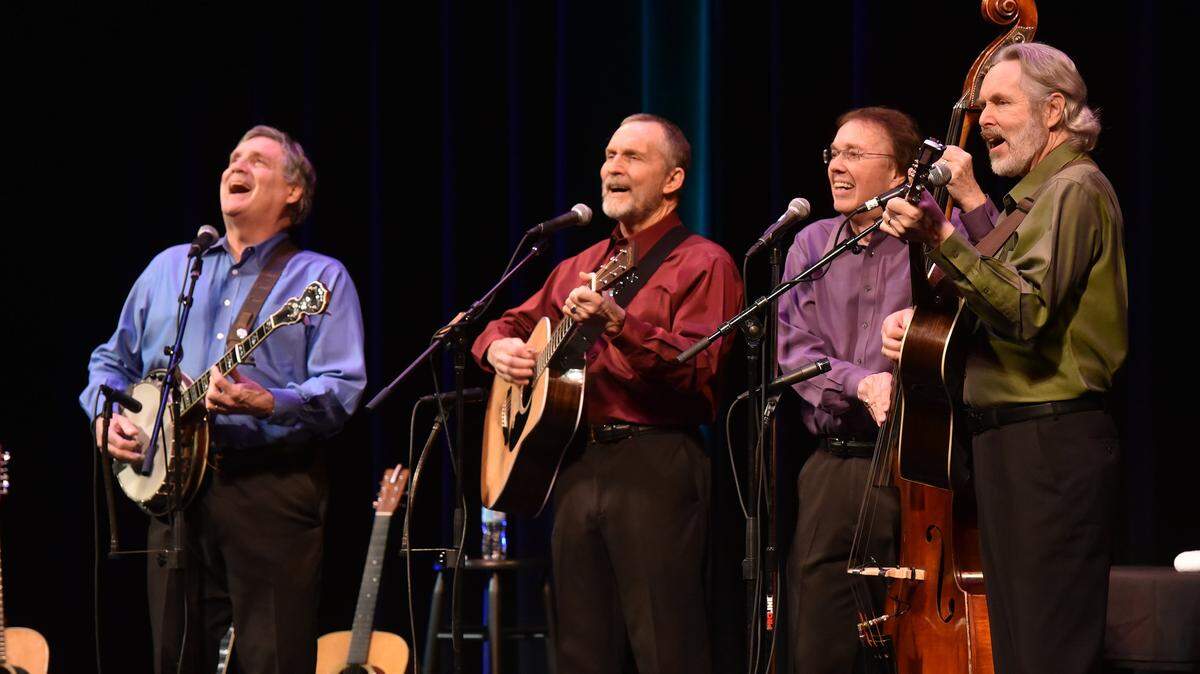 Internationally known folk icons The Brothers Four return to Olympia for Entertainment Explosion’s 13th — and final — fundraiser for homeless and low-income youths.