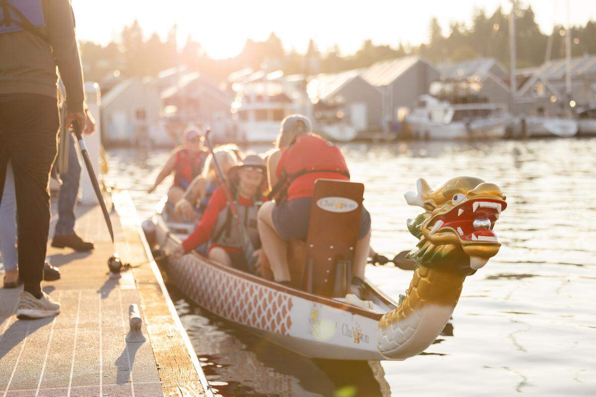 The Dragon Boat Festival, which hasn’t happened since 2019, is back on Saturday, July 13. In 2023, the Olympia Dragon Boat Club showed its skill at Harbor Days.