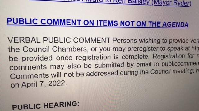 Lacey set to change public comment policy to abide by new law | The ...