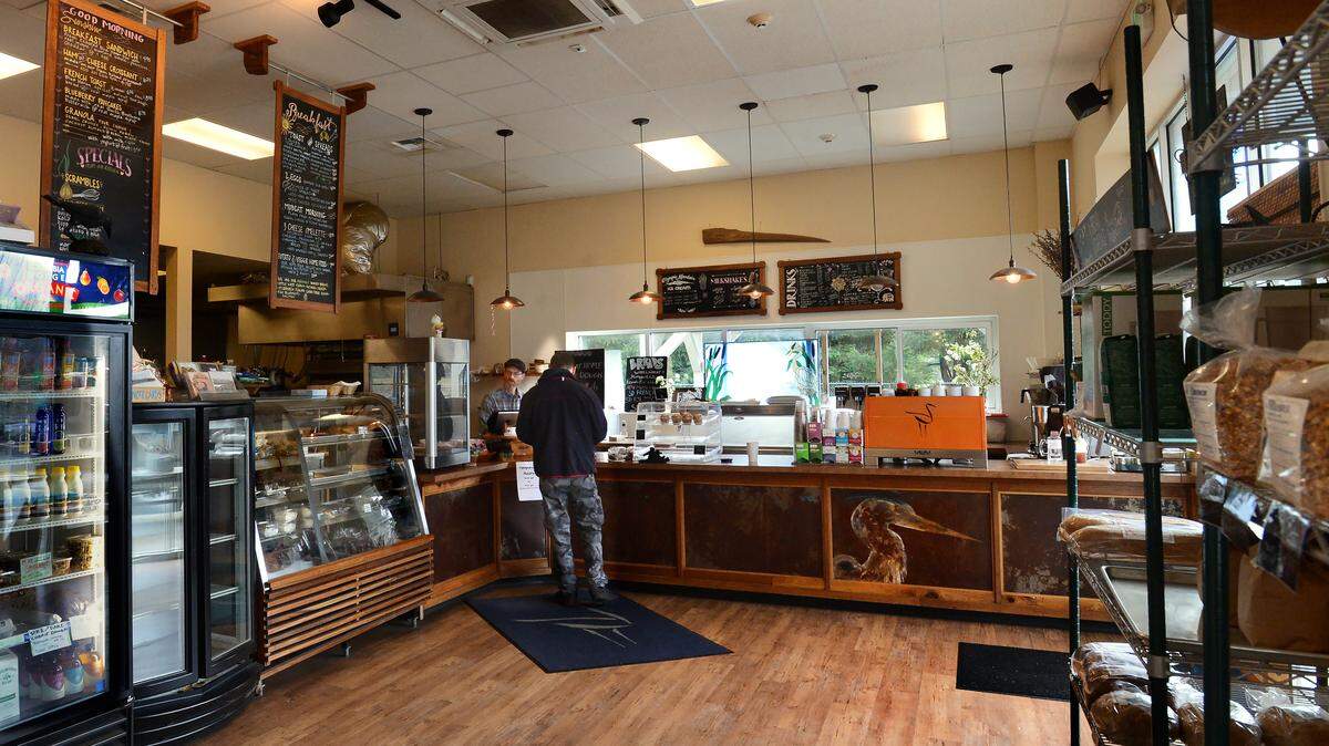 Blue Heron Bakery in west Olympia has refined its take-out service amid COVID-19 contraints.