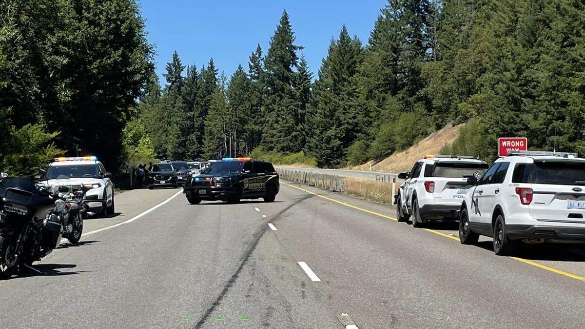 A motorcyclist was airlifted to Harborview Medical Center in Seattle after crashing his motorcycle in Mason County near Totten Inlet Saturday afternoon.