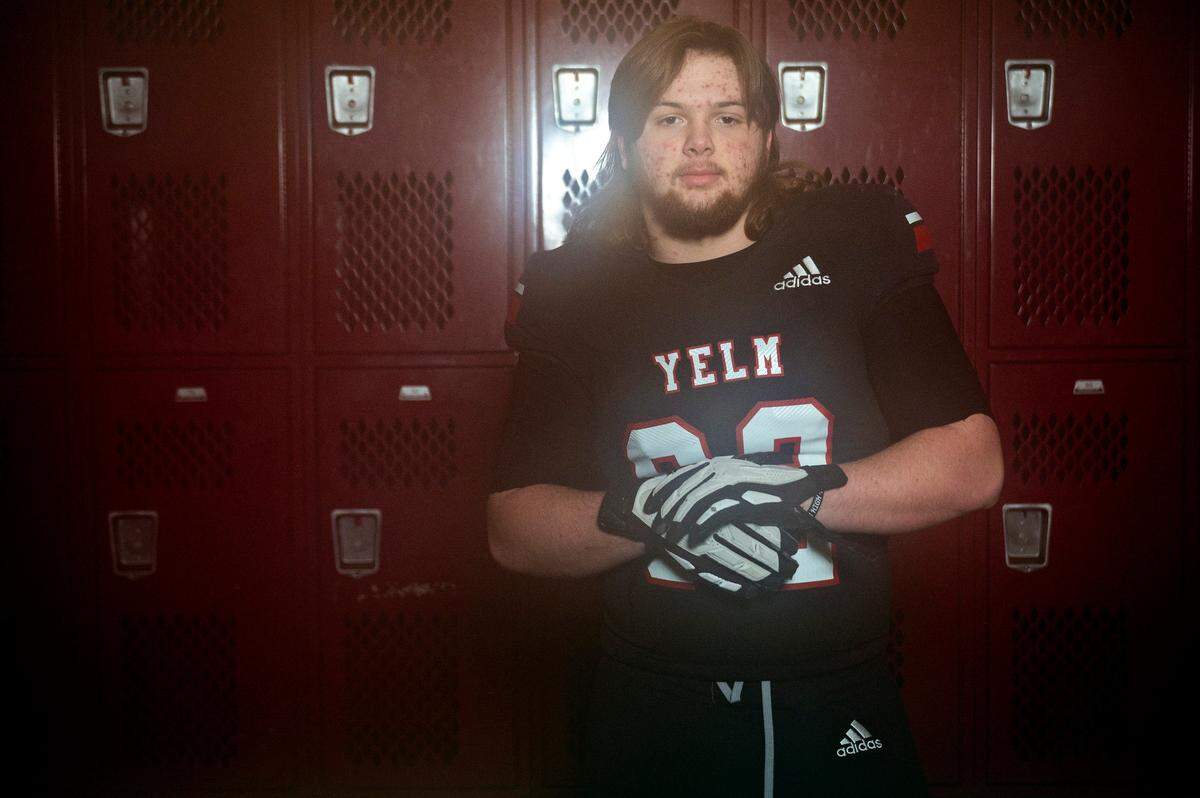 Yelm’s Kollin Gifford photographed at Mount Tahoma High School on Monday, Dec. 20, 2021.