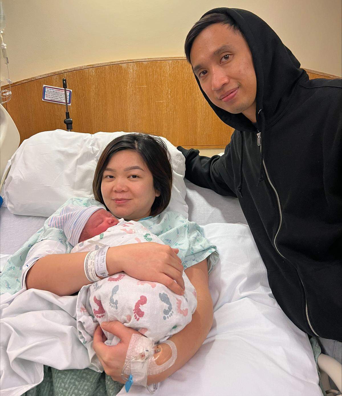 Miguel Inigo Marrero was born at Providence St. Peter Hospital at 11:49 a.m. Sunday to parents Janine April Dumlao-Marrero and Jan Marrero of Lacey.