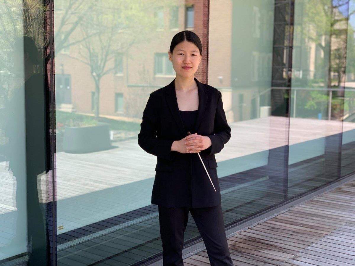 Seattle Symphony Associate Conductor&nbsp;Sunny Xia is the guest conductor at the Olympia Symphony Orchestra's Orchestra Games concert on Sunday.