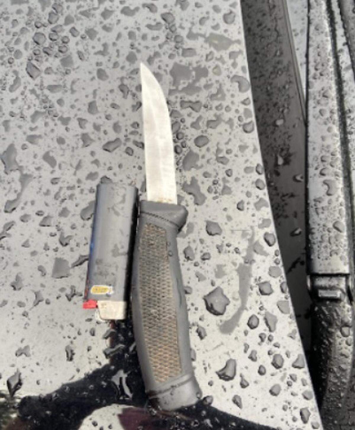 The man was arrested on suspicion of second-degree attempted assault after he threatened store employees with a knife on Sept. 12.