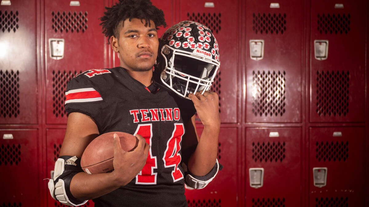 Tenino’s Takari Hickle photographed at Mount Tahoma High School on Monday, Dec. 20, 2021.
