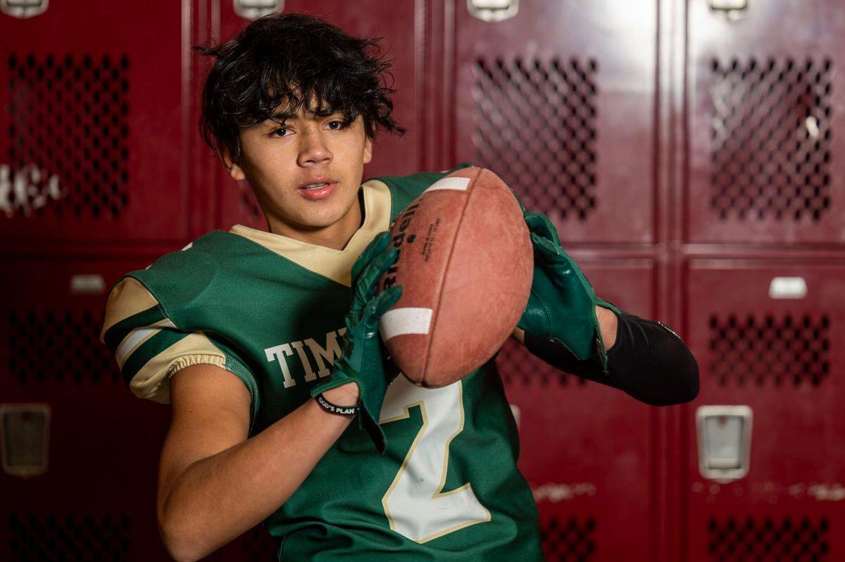 Timberline’s Franco Segura photographed at Mount Tahoma High School on Monday, Dec. 20, 2021.