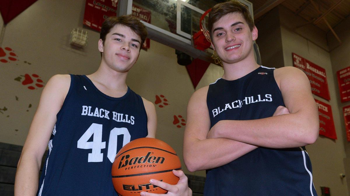 Avery Amin (left) and Zach Crumley are part of a high energy Wolves’ attack.