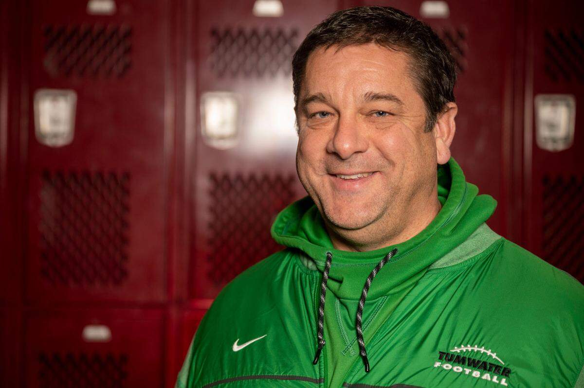 Tumwater coach Tim Otton photographed at Mount Tahoma High School on Monday, Dec. 20, 2021.