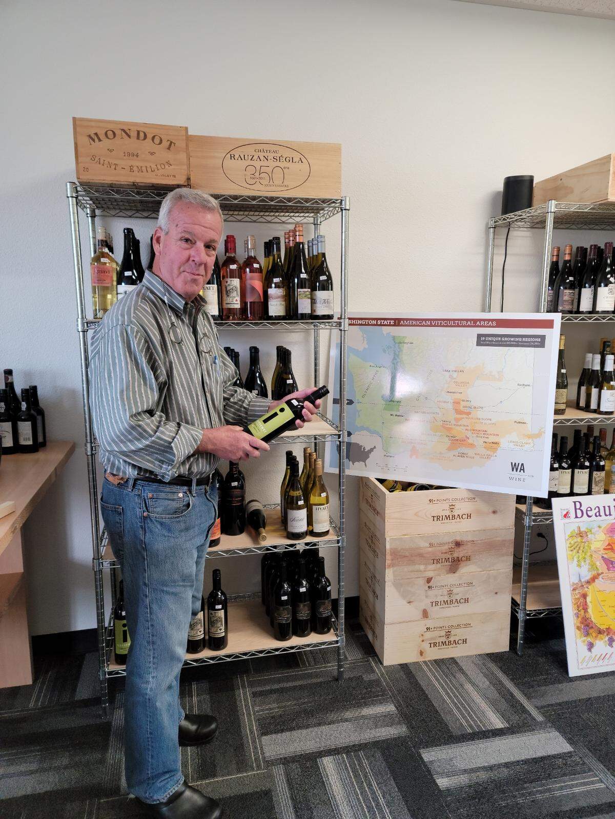 Oly Wines owner Ed Schlich