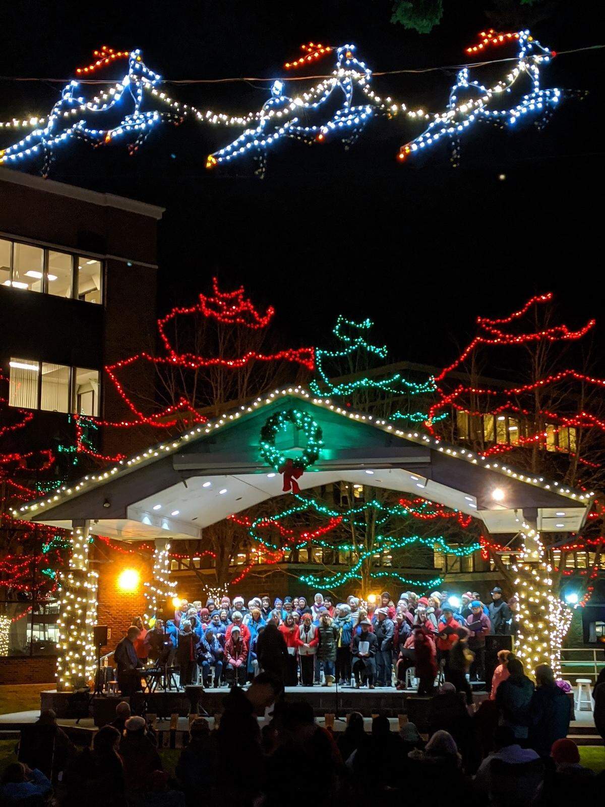 The Olympia Peace Choir returns to Lacey’s Huntamer Park for “Standing in the Light,” a solstice concert and celebration.