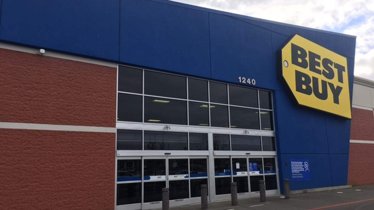 The Lacey Best Buy store, near the intersection of Marvin Road and Martin Way, is set to close March 5, according to signs posted inside the store.