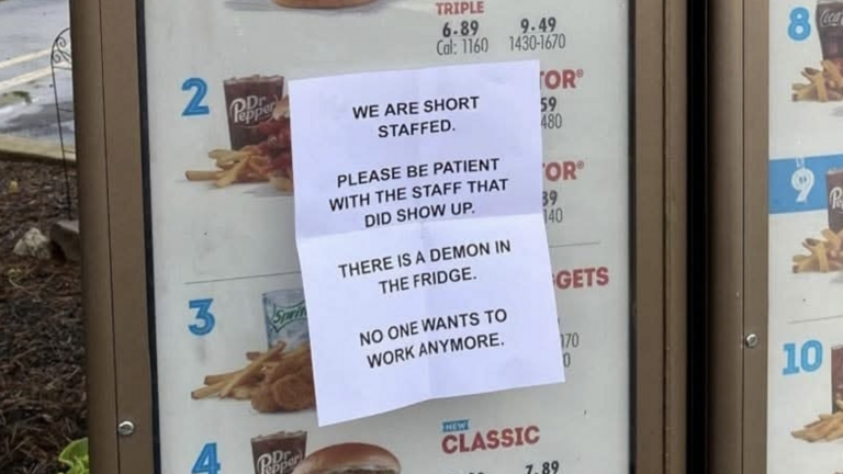 Is there really a ‘demon in the fridge’ at Lacey Wendy’s?