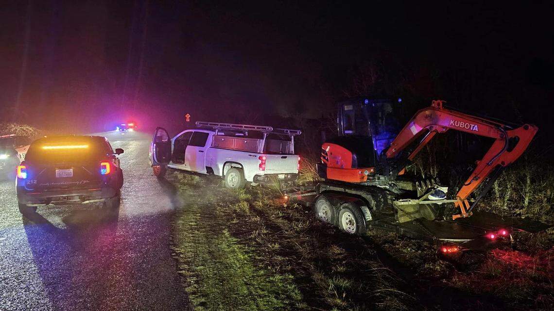 A 42-year-old man was arrested on suspicion of multiple crimes Monday night, following a short pursuit in the Yelm area.