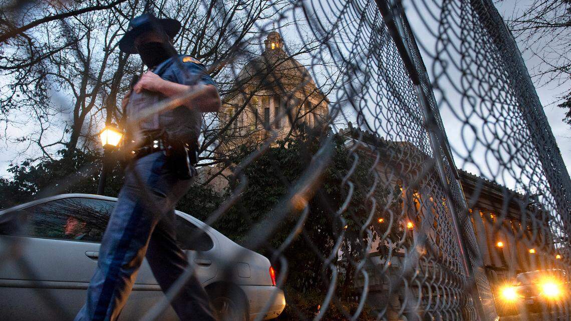 Groups cancel plans to enter closed Capitol building in Olympia when session convenes