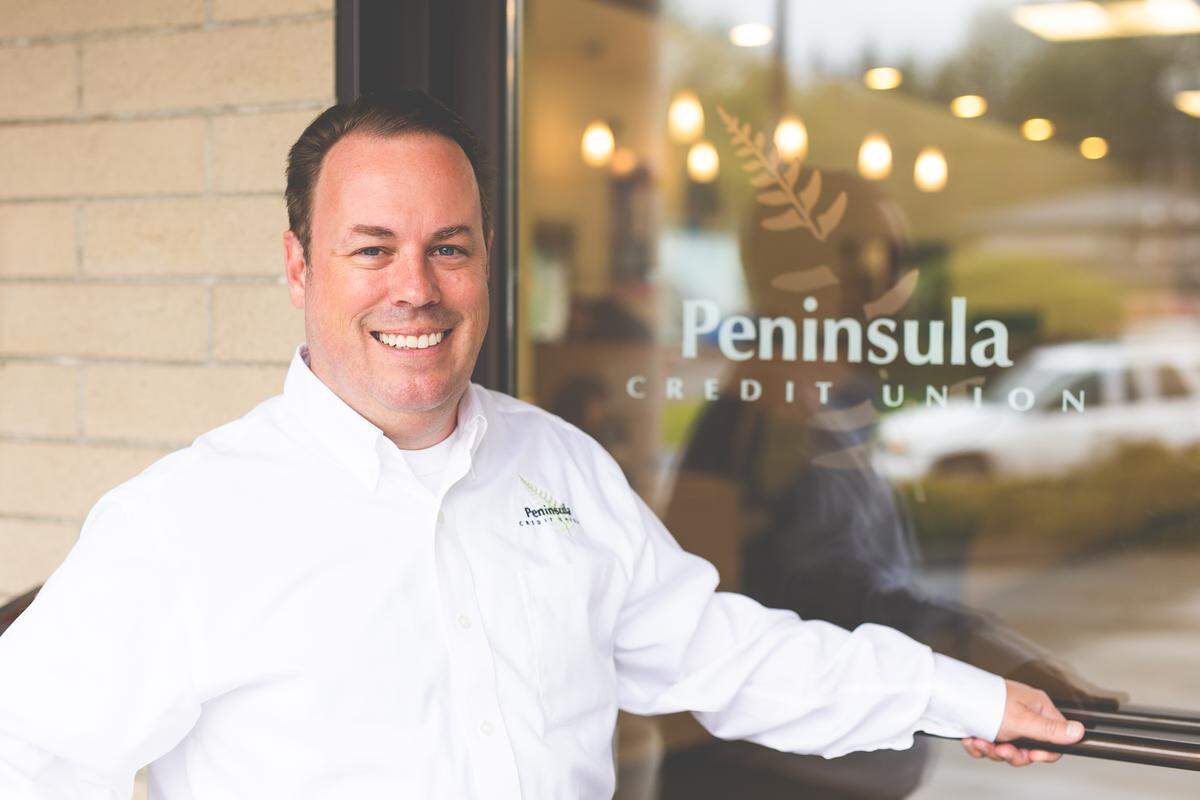 Jim Morrell, president and chief executive of Peninsula Credit Union.