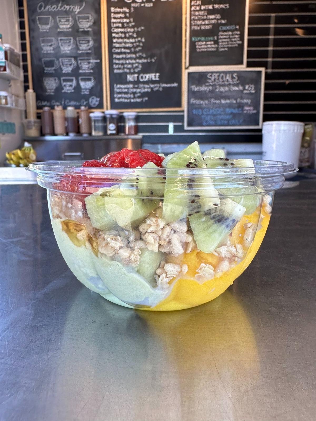 One of the Acai bowls that can found at the food truck Lava Bowlz in Lacey and soon at a new storefront, the owner announced.