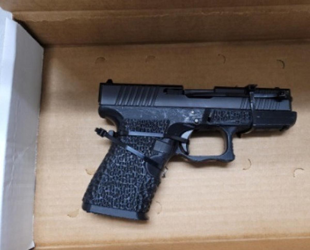 The handgun that was recovered at Olympia High School on Thursday, Feb. 6.