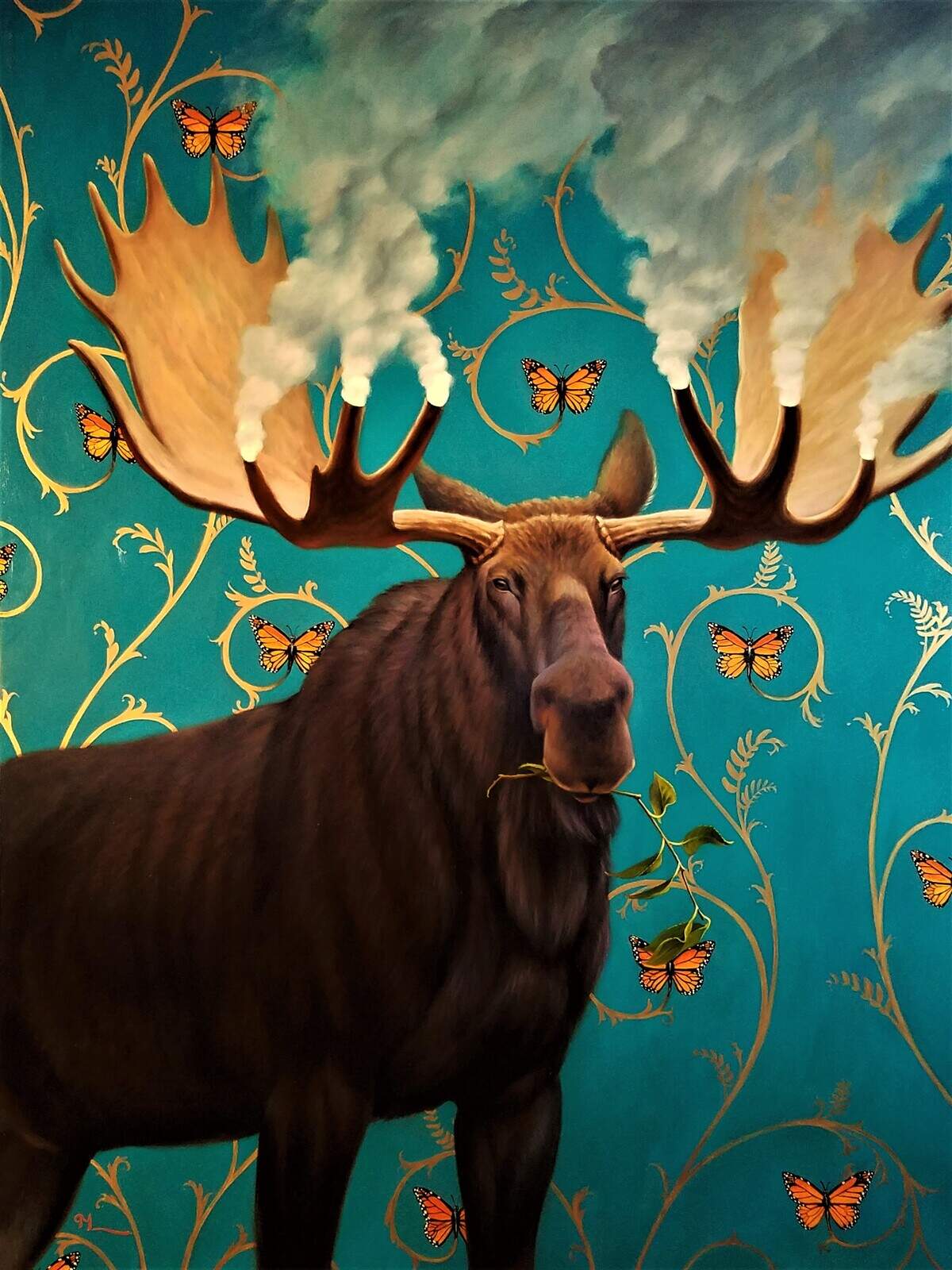 “Monarch” by Vancouver, Washington, painter Mark Larson.