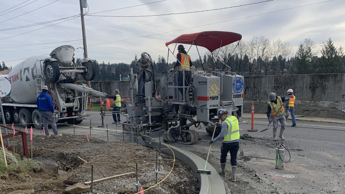 New roundabout means busy Thurston Co. intersection will be closed for months