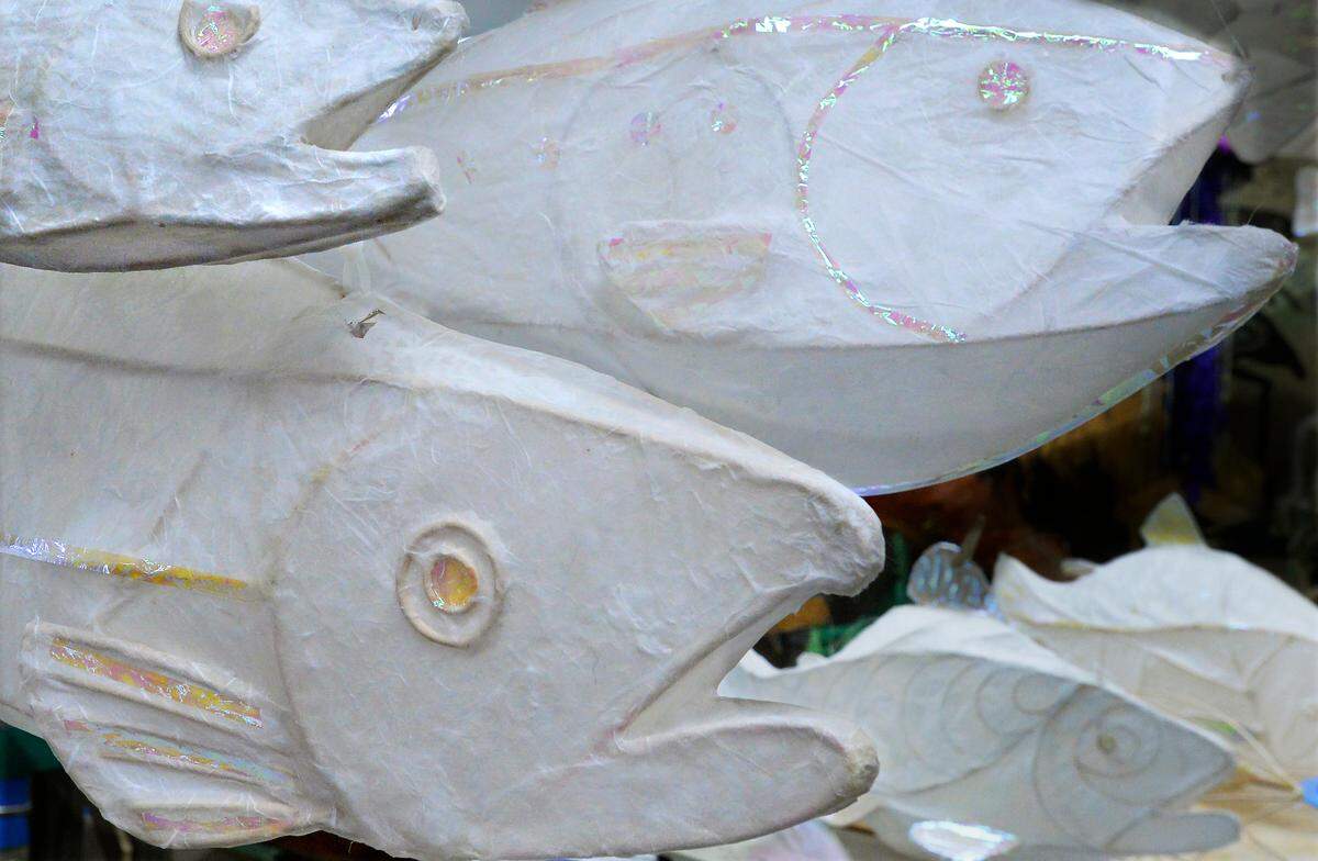 Schools of lighted salmon will float across the ballroom floor at the annual Illuminated Ball as part of this year’s Orca Moon theme.