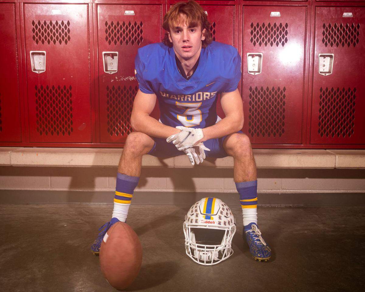 Rochester’s Talon Betts photographed at Mount Tahoma High School on Monday, Dec. 20, 2021.
