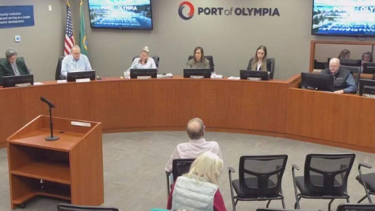 The Port of Olympia commission met Monday.