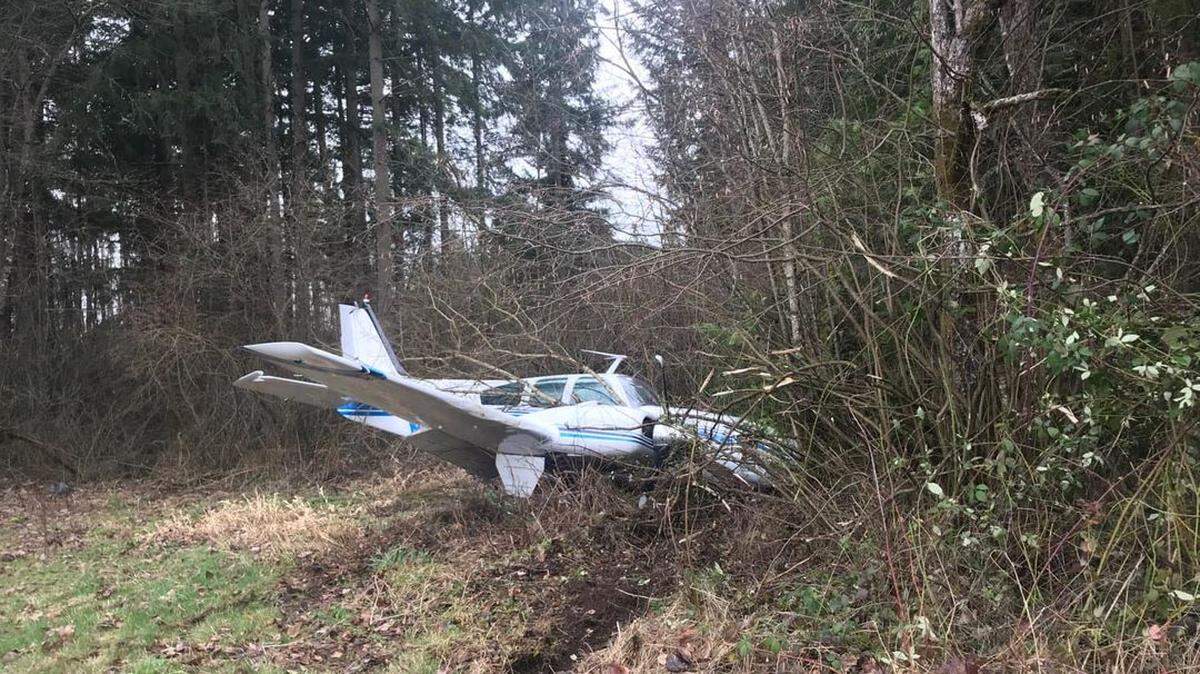 An 83-year-old man crashed a small plane Jan. 12 in Thurston County. He walked away with only minor injuries.