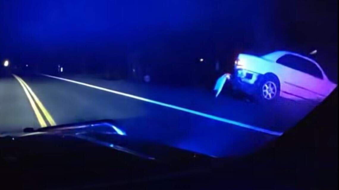 Fleeing driver hospitalized after overnight Saturday crash, Thurston Sheriff says