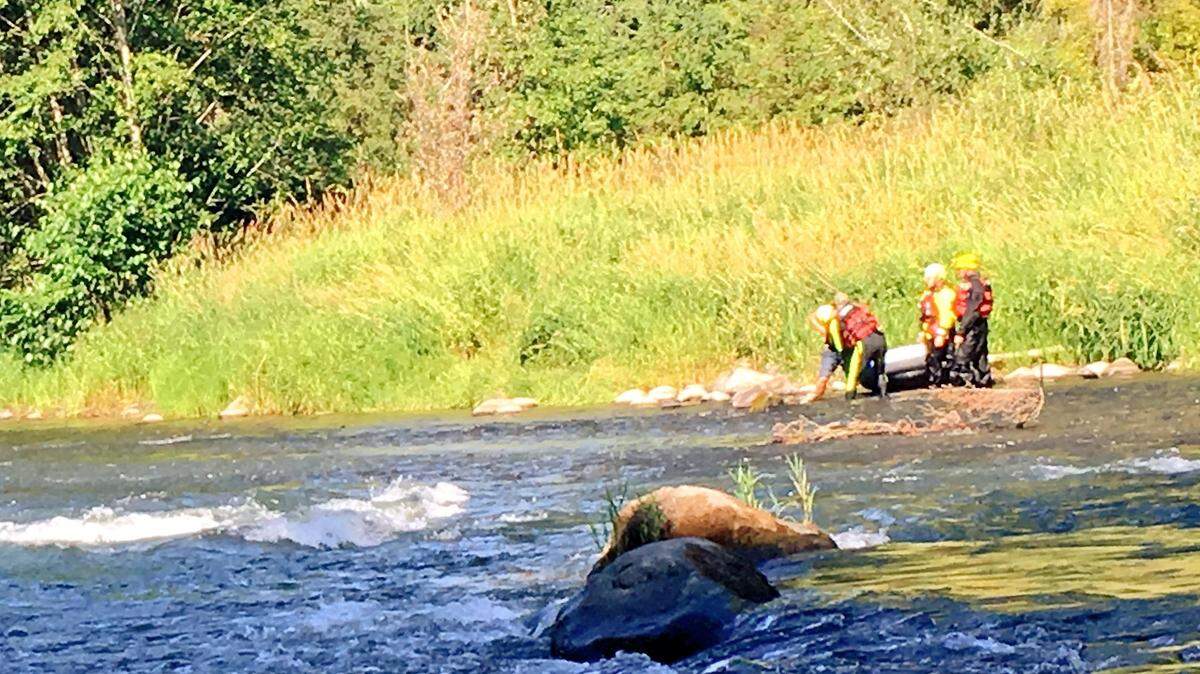 An adult woman was rescued from the banks of the Nisqually River Monday morning, according to Lacey Fire District 3.