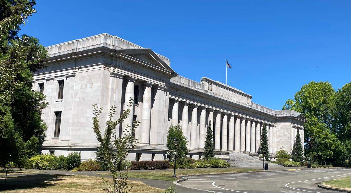 On an 8-1 vote, the Washington Supreme Court said collective bargaining agreements are exempt from the Public Records Act until the budget funding them becomes law.