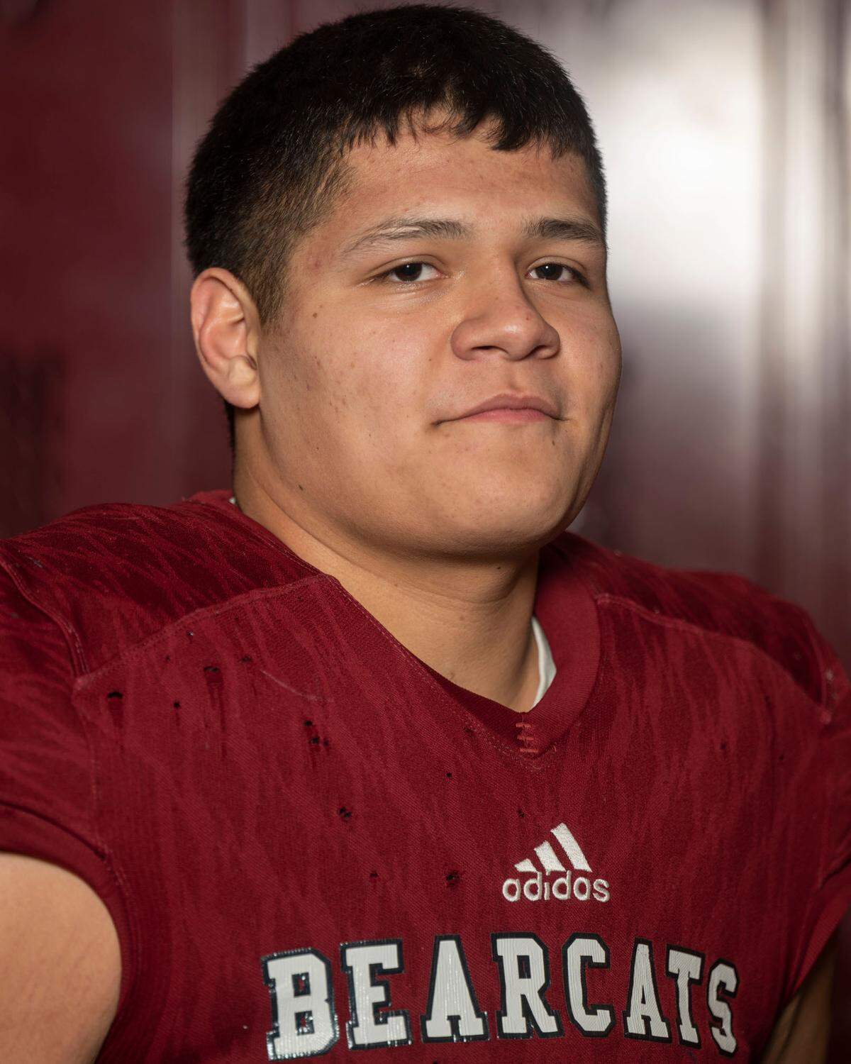 W.F. West’s Daniel Matagi photographed at Mount Tahoma High School on Monday, Dec. 20, 2021.