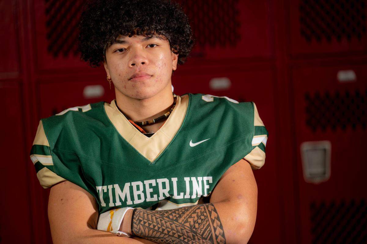 Timberline’s Martin Aunese photographed at Mount Tahoma High School on Monday, Dec. 20, 2021.