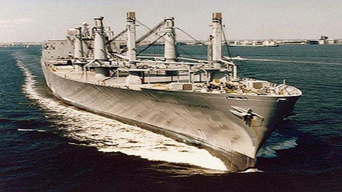 One of the two ships now not coming to the port is the Admiral W.M. Callaghan.