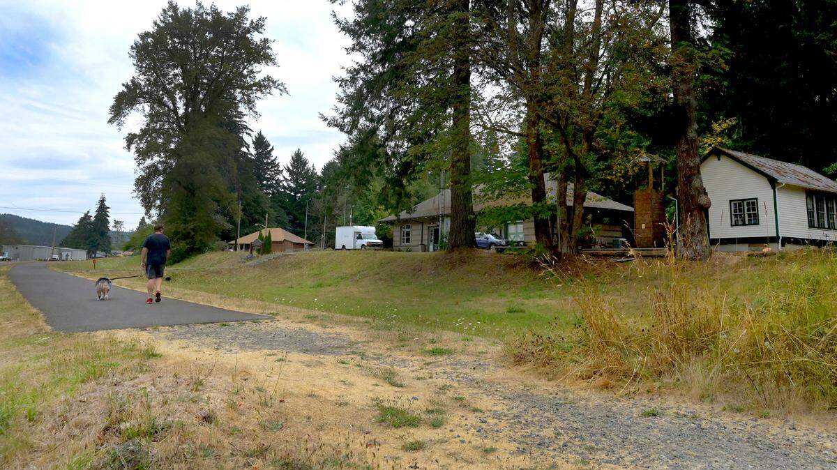 A Yelm-Rainier-Tenino trail extension starting near the Tenino City Park (shown here) and heading to Bucoda is one of four similar projects that Thurston County is considering.